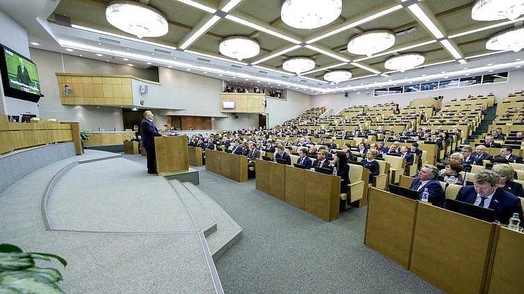 Пленарное заседание Жириновский