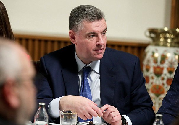 Leader of LDPR faction Leonid Slutsky