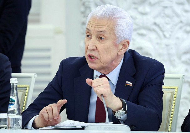 Руководитель фракции "Единая Россия" Владимир Васильев