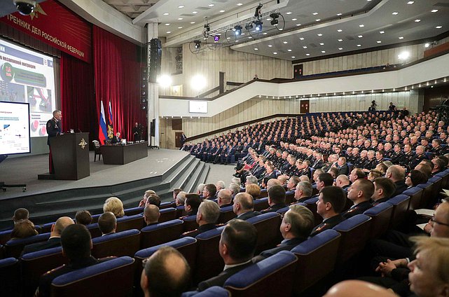 Расширенное заседание коллегии МВД России