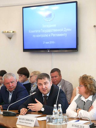 Член Комитета по контролю и Регламенту Дмитрий Ламейкин