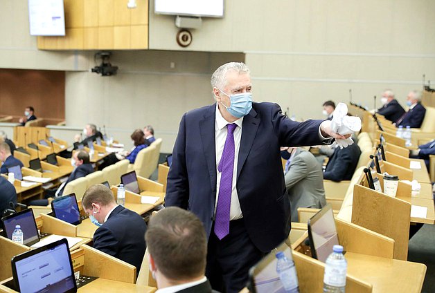 Руководитель фракции ЛДПР Владимир Жириновский