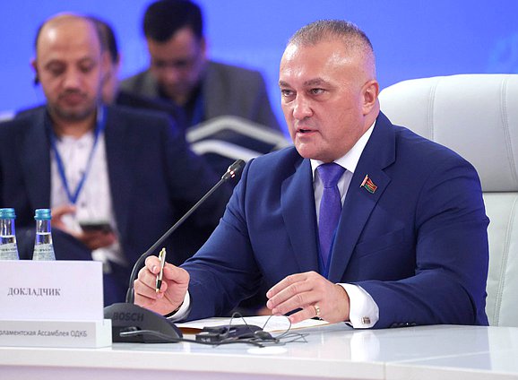 Заместитель председателя Постоянной комиссии по национальной безопасности Палаты представителей Национального собрания Республики Беларусь Руслан Косыгин
