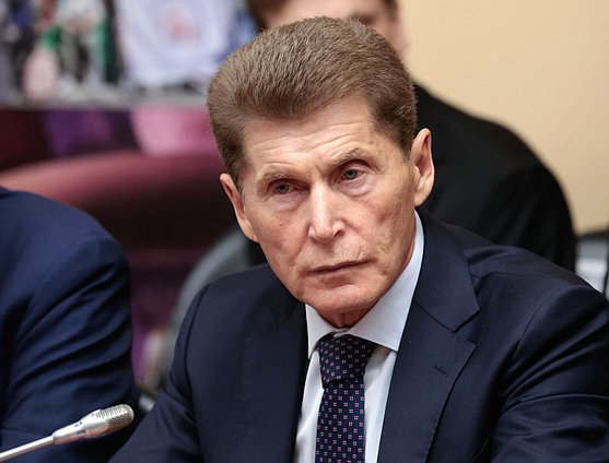 Кандидат на должность заместителя Председателя Правительства РФ – Полномочного представителя Президента РФ в ДВФО Олег Кожемяко