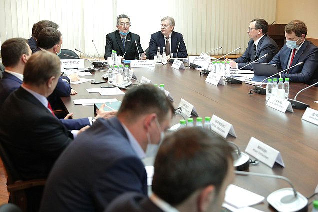 Заседание Комитета по транспорту и строительству с участием Министра транспорта РФ Виталия Савельева