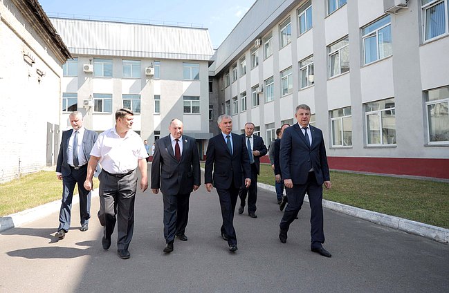 Председатель Государственной Думы Вячеслав Володин посетил Брянский государственный технический университет