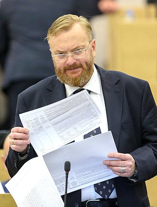 Член Комитета по международным делам Виталий Милонов