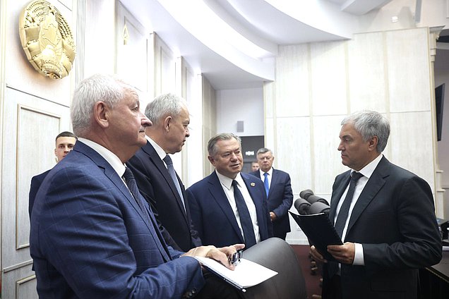 Заседание Парламентского Собрания Союза Беларуси и России