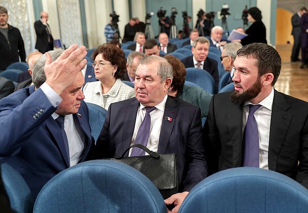 Председатель Парламента Чеченской Республики Магомед Даудов