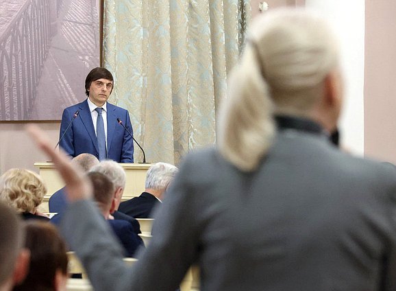 Министр просвещения РФ Сергей Кравцов