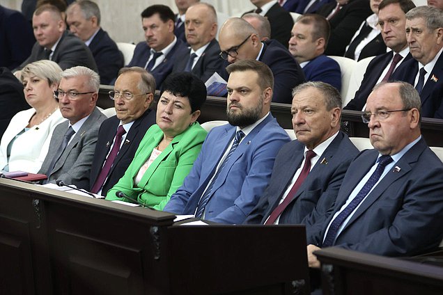 Заседание Парламентского Собрания Союза Беларуси и России