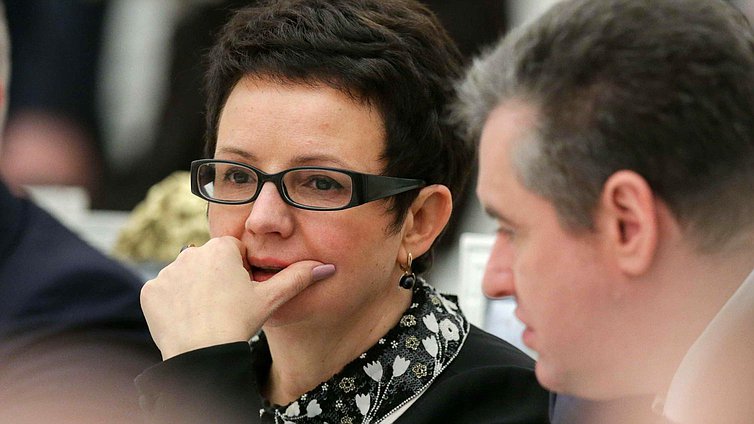 Председатель Комитета по контролю и Регламенту Ольга Савастьянова. Автор фото: Анна Исакова/Фотослужба Государственной Думы
