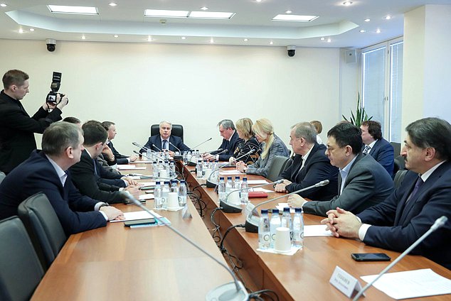 Заседание Комитета по энергетике с участием Министра энергетики РФ Николая Шульгинова
