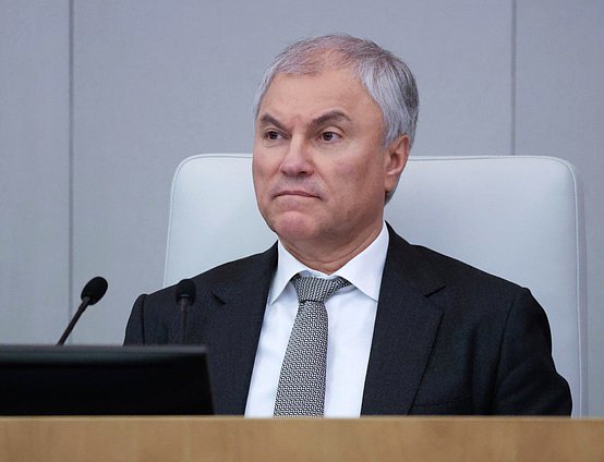 Председатель Государственной Думы Вячеслав Володин