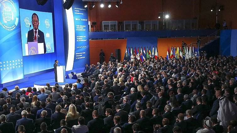 Opening ceremony of the International Forum “Development of Parliamentarism” (4 June 2018)