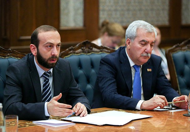 President of the National Assembly of the Republic of Armenia Ararat Mirzoyan