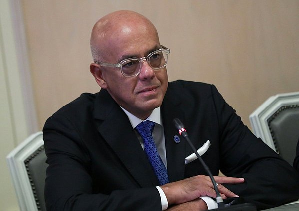 President of the National Assembly of the Bolivarian Republic of Venezuela Jorge Jesús Rodríguez Gómez