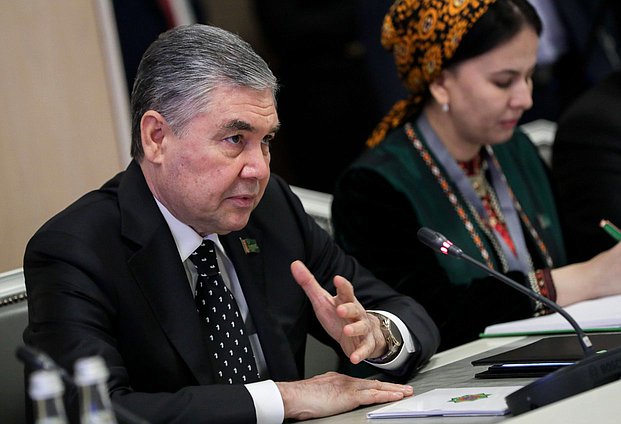 Председатель Халк Маслахаты Милли Генгеша Туркменистана Гурбангулы Бердымухамедов