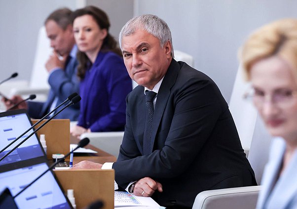 Председатель Государственной Думы Вячеслав Володин
