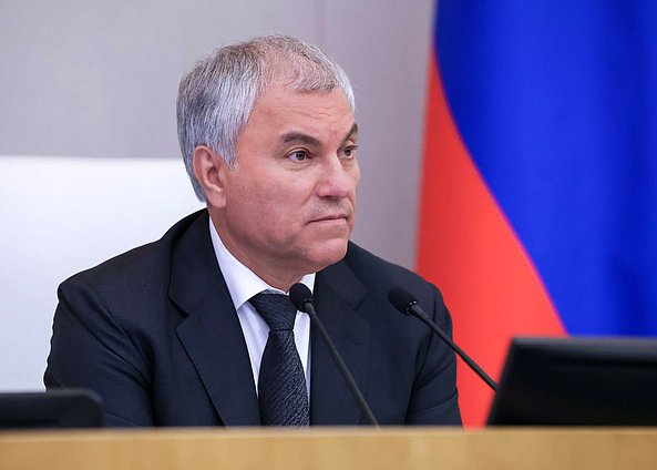 Председатель Государственной Думы Вячеслав Володин
