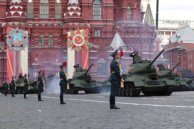 Парад в честь 80-й годовщины Победы в Великой Отечественной войне