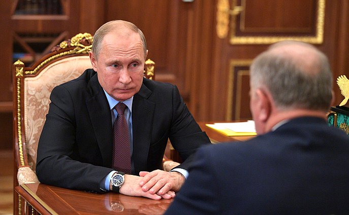 Президент РФ Владимир Путин. Фото: пресс-служба Президента РФ