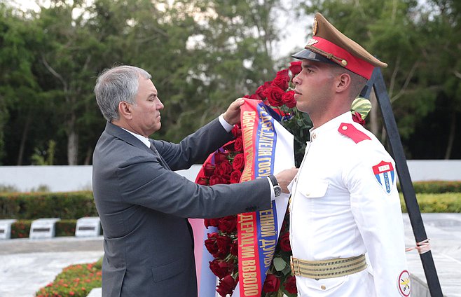 El Jefe de la Duma Estatal Vyacheslav Volodin