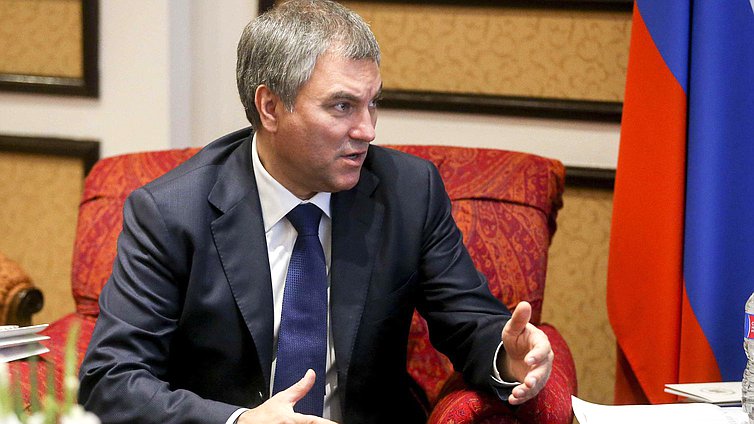 Председатель Государственной Думы Вячеслав Володин