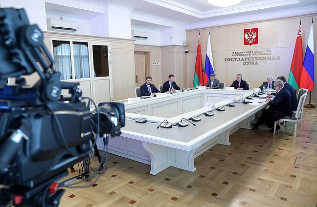 58-я Сессия Парламентского Собрания Союза Беларуси и России в режиме видеоконференции