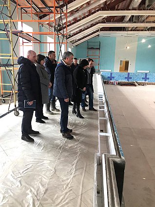 Строительство бассейна для школы «Феникс» в Смоленской области