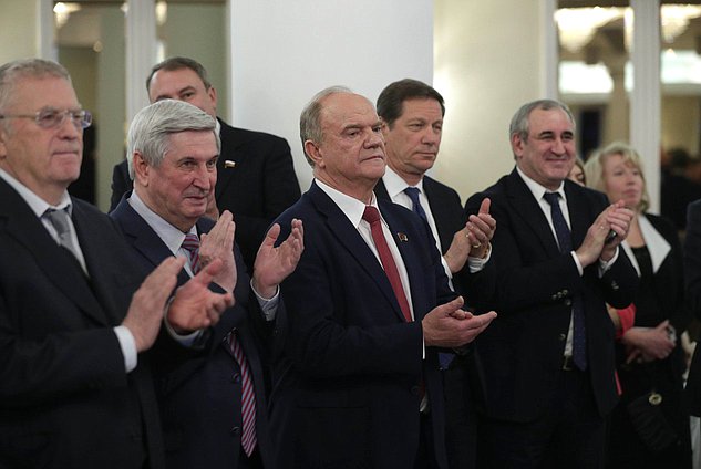 Встреча Председателя Государственной Думы с представителями прессы, посвященная Дню российской печати