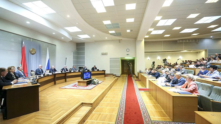 Заседание 54-й сессии Парламентского Собрания Союза Беларуси и России