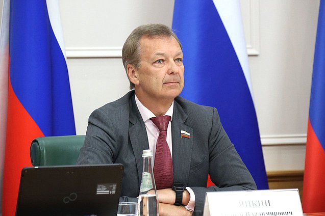 Первый заместитель Председателя Совета Федерации Андрей Яцкин