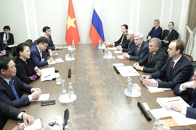 Первое заседание Межпарламентской комиссии России и Вьетнама