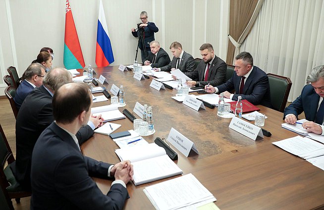 Заседание Комиссии по законодательству и Регламенту Парламентского Собрания Союза Беларуси и России