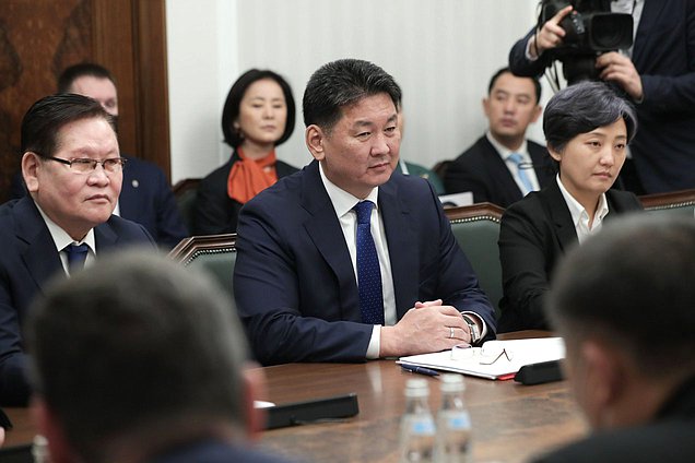 President of Mongolia Ukhnaagiin Khurelsukh