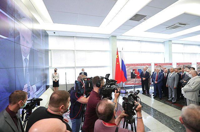 Opening ceremony of the exhibition “Russia — China cooperation. Dedicated to the 20th anniversary of signing of the Treaty on Good Neighborliness, Friendship and Cooperation and the 100th anniversary of the establishment of the Communist Party of China“