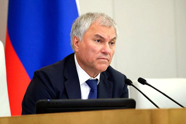 Председатель Государственной Думы Вячеслав Володин