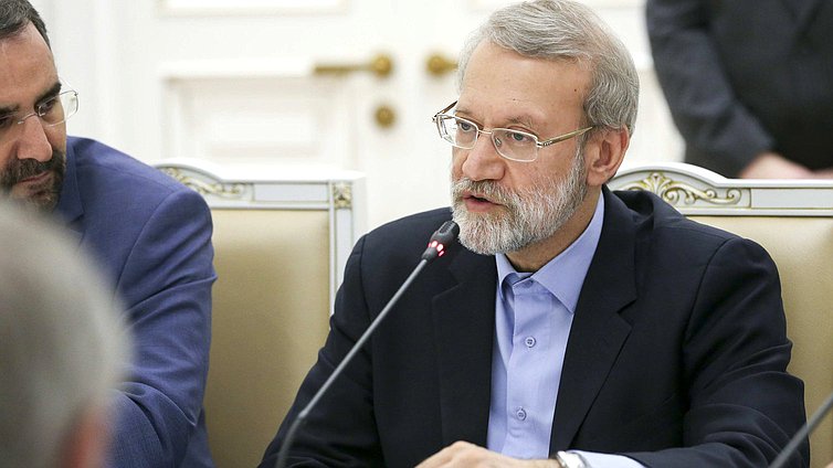 Chairman of the Islamic Consultative Assembly of the Islamic Republic of Iran Ali Larijani