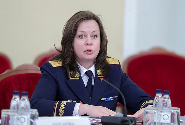 Руководитель управления процессуального контроля за расследованием отдельных видов преступлений Следственного комитета РФ Евгения Минаева