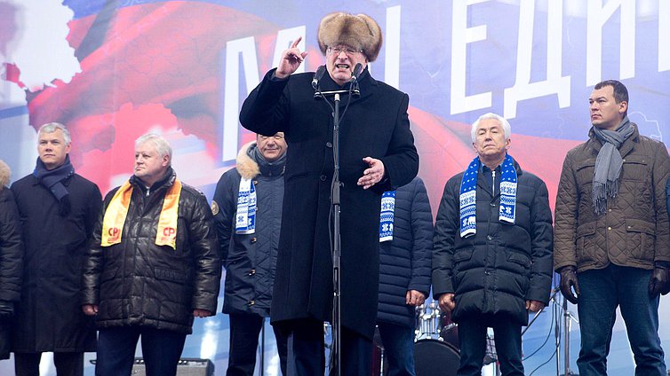 Руководитель фракции ЛДПР Владимир Жириновский. 
