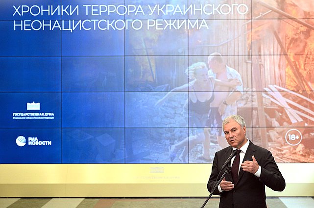 Председатель Государственной Думы Вячеслав Володин. Фото: РИА Новости