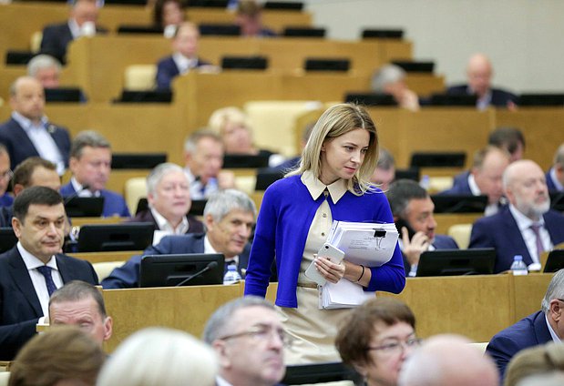 Заместитель Председателя Комитета по безопасности и противодействию коррупции Наталья Поклонская