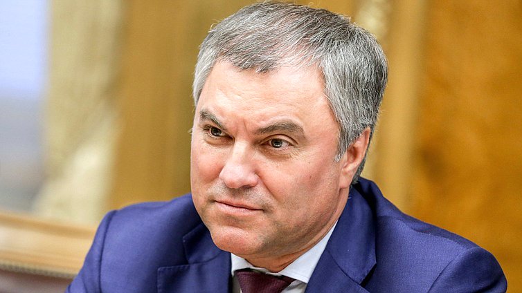 Председатель Государственной Думы Вячеслав Володин