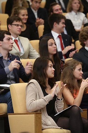 Первое заседание Совета молодёжных парламентов "Евразийский диалог".