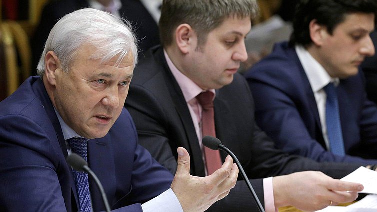 Заседание рабочей группы при Председателе Государственной Думы Федерального Собрания Российской Федерации по законодательным инициативам в сфере инновационной политике.