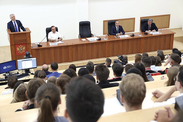 Председатель ГД Вячеслав Володин посетил Кубанский государственный университет