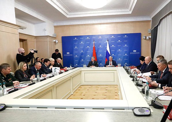 Заседание Комиссии Парламентского Собрания Союза Беларуси и России по сохранению и защите исторической памяти