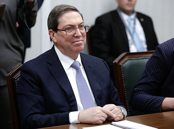 Министр иностранных дел Республики Куба Бруно Родригес Паррилья