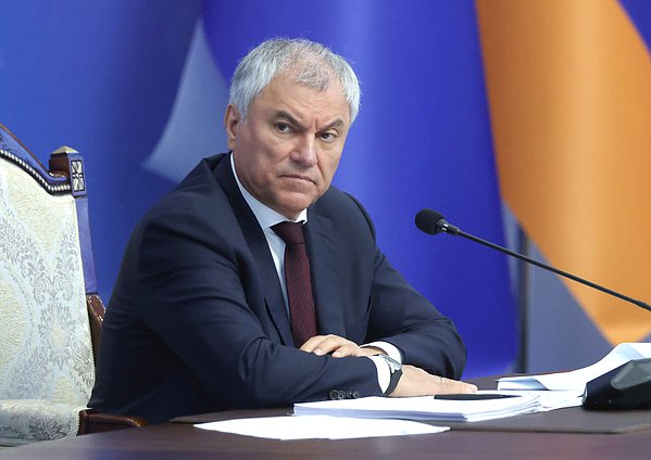 Председатель Государственной Думы Вячеслав Володин